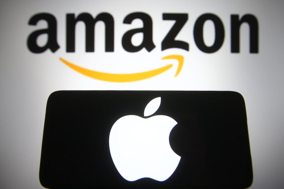 Apple Amazon Logos