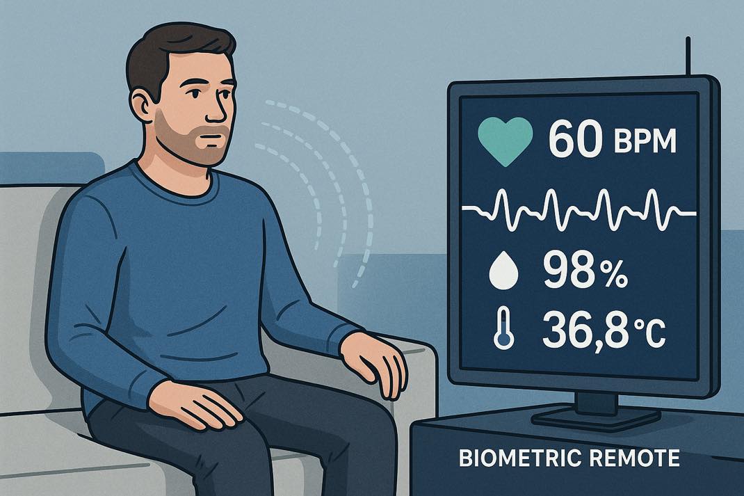 Biométrie à distance