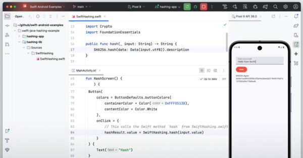 Le Swift SDK est disponible pour porter les applications iOS vers ...