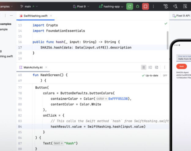 Image Le Swift SDK est disponible pour porter les applications iOS vers Android