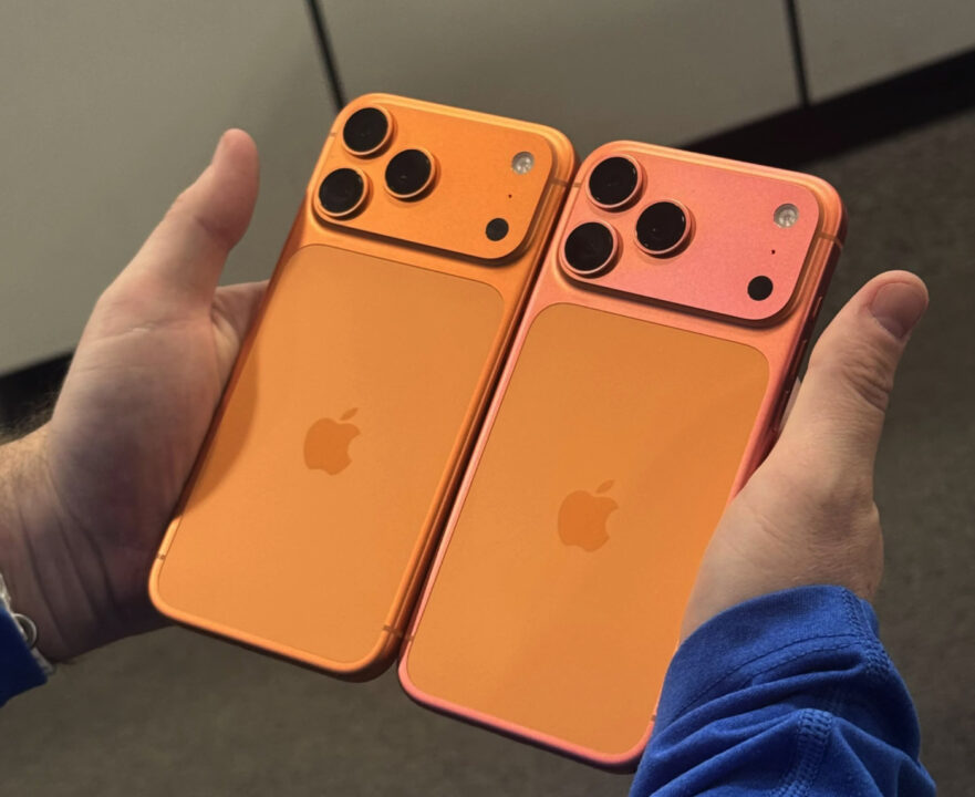 iPhone 17 Pro Decoloration Orange Vers Rose 2