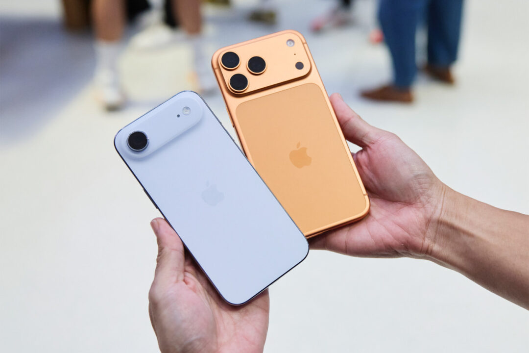 iPhone Air vs iPhone 17 Pro Arriere Prise en Main