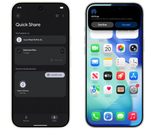 image à la une article AirDrop entre les iPhone et smartphones Android est maintenant disponible