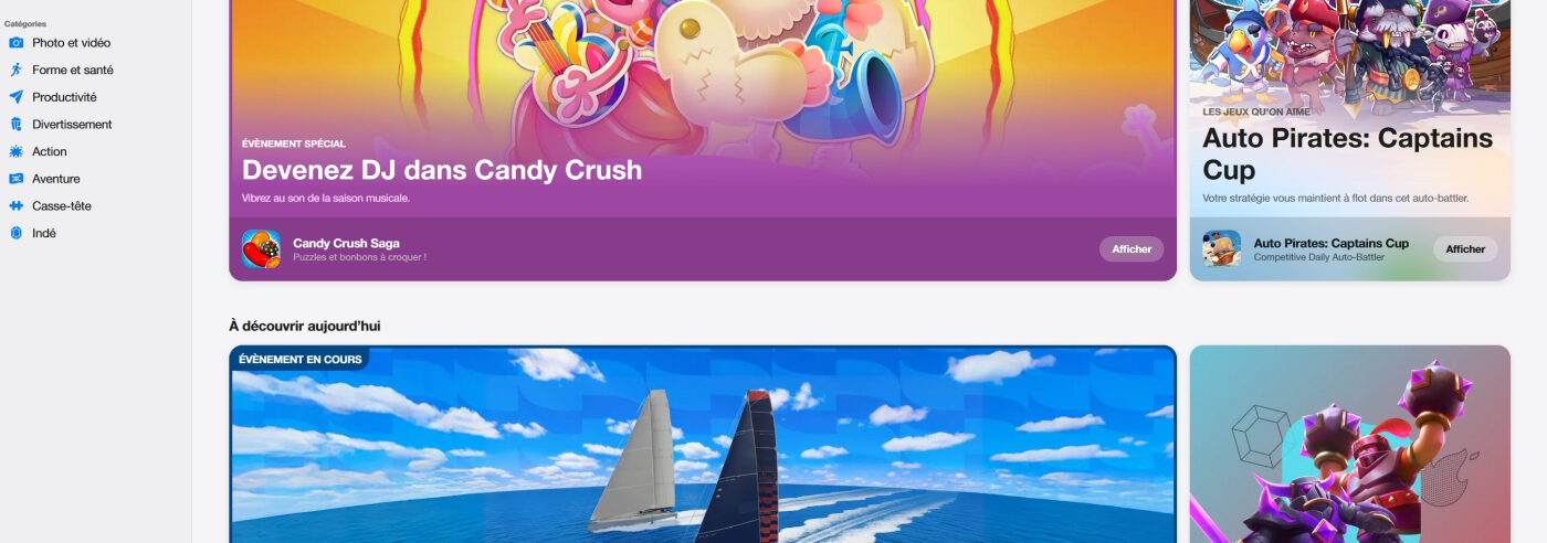 App Store Web Nouvelle Interface Novembre 2025