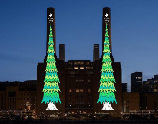 Image « Your Tree on Battersea » : dessinez votre sapin numérique sur iPad et illuminez Londres