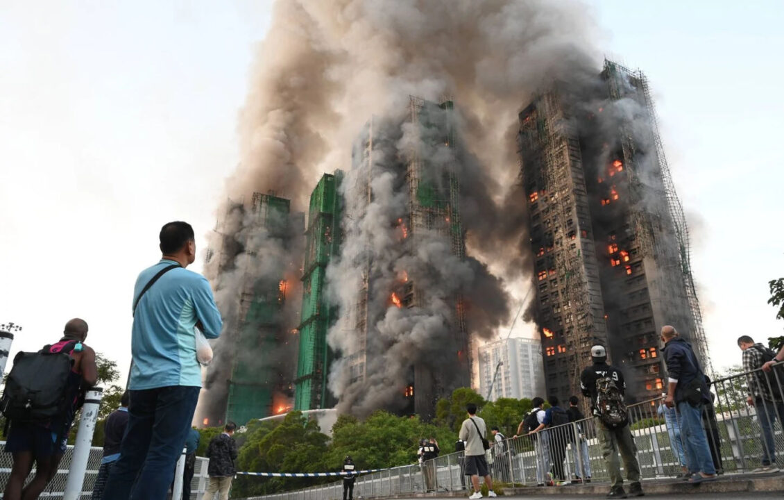 Incendie Hong Kong Novembre 2025