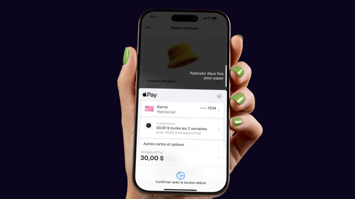 Klarna Paiement Fractionne Apple Pay