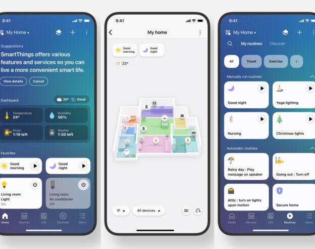 Image Samsung SmartThings sur iPhone ajoute le support de Siri pour les routines