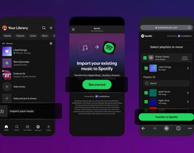 Image L’app Spotify facilite enfin l’import de playlists grâce à un outil intégré