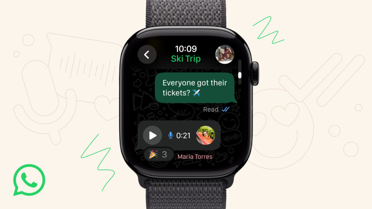 WhatsApp Application Apple Watch