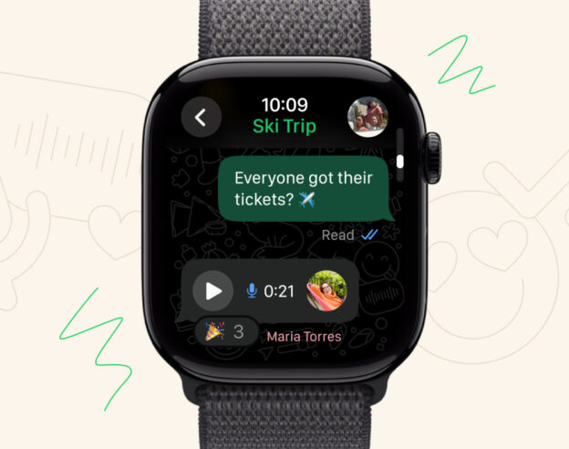Image L’application WhatsApp pour Apple Watch est maintenant disponible