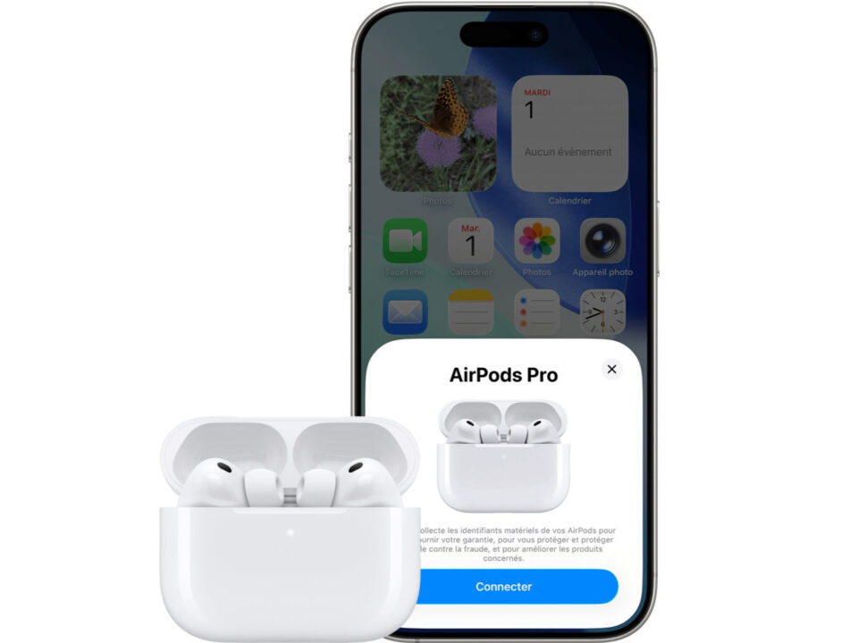 Appairage AirPods iPhone Connexion