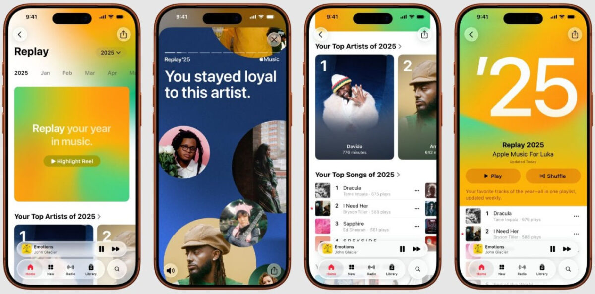 Apple Music Replay 2025