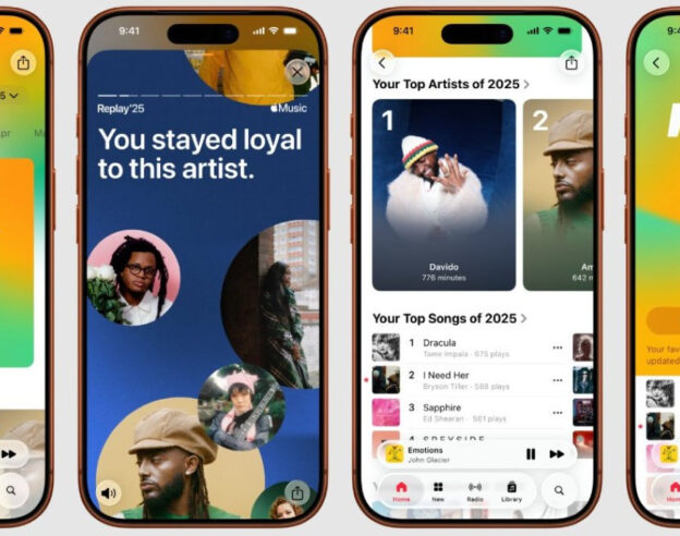 Image Apple Music Replay 2025 : la rétrospective est disponible