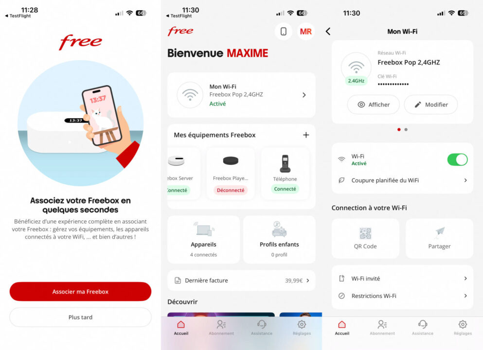 Free Application iPhone Unifiee