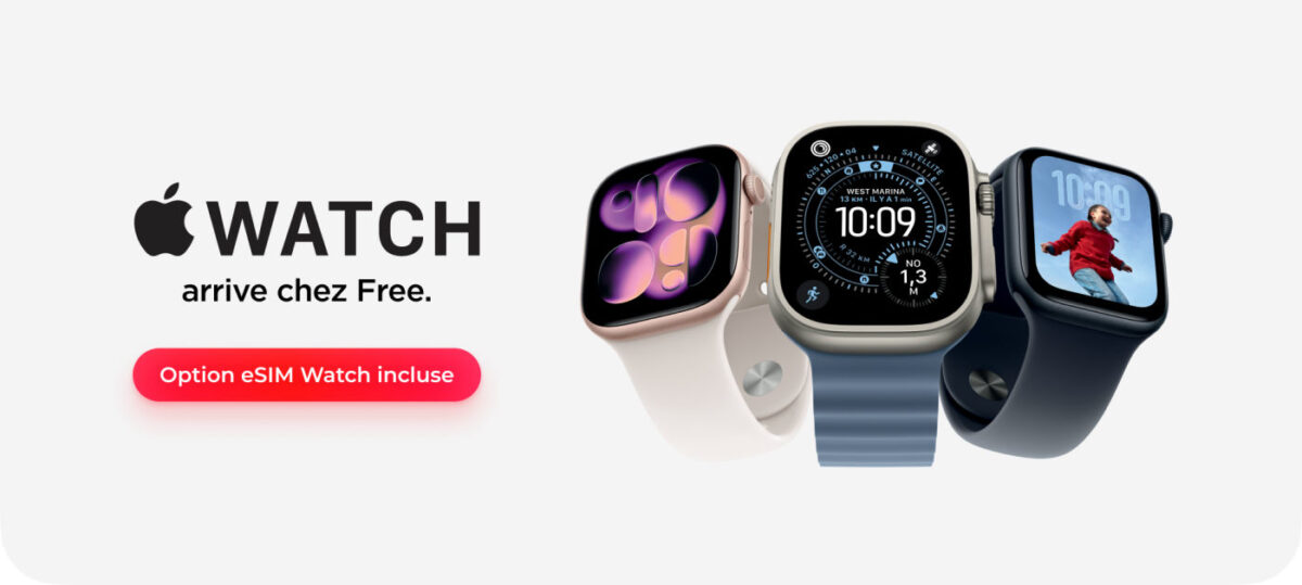 Free Mobile Apple Watch