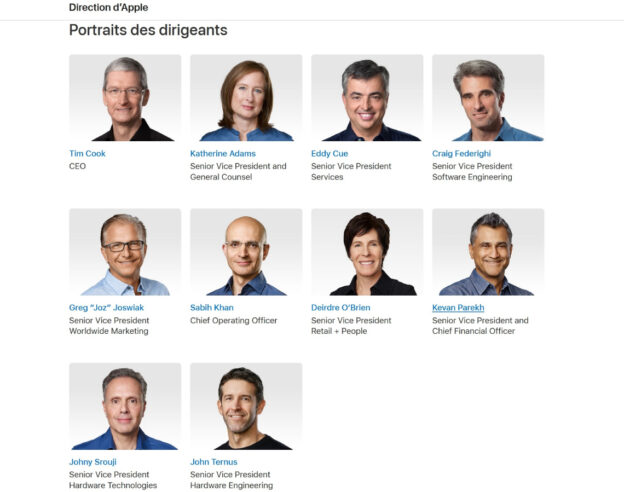 Image Apple retire déjà John Giannandrea, l’ex-responsable de l’IA, de sa page des dirigeants