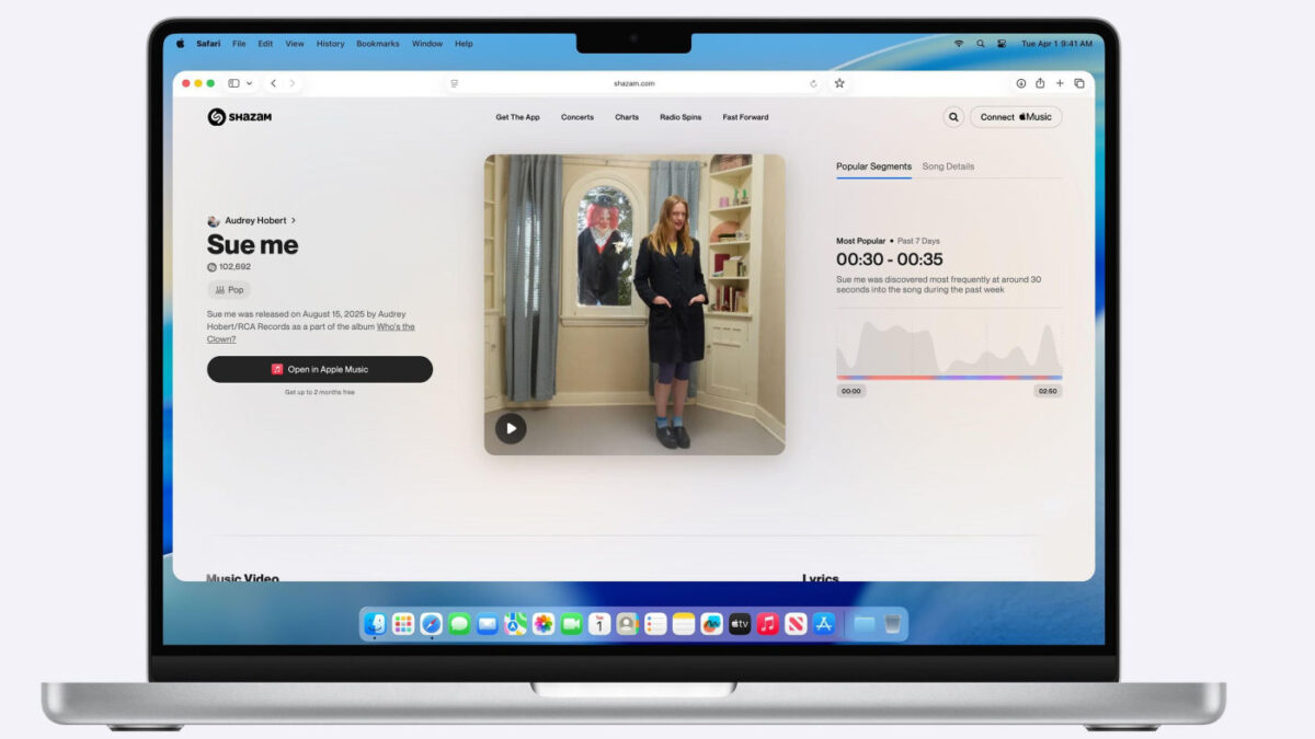Shazam Popular Segments