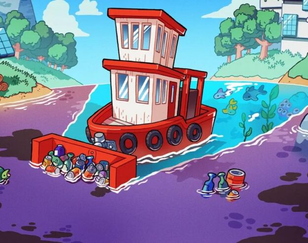 Image Spilled! : le jeu de nettoyage écolo passe du PC à l&rsquo;iPhone (sortie App Store)