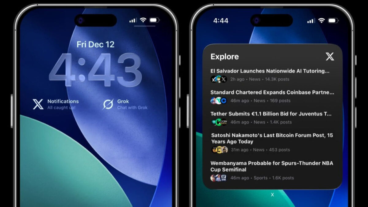 X Twitter Widgets iPhone