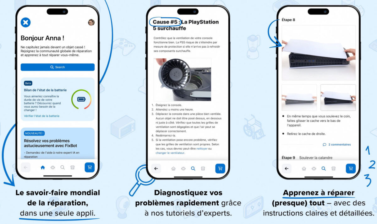 iFixit Application iPhone