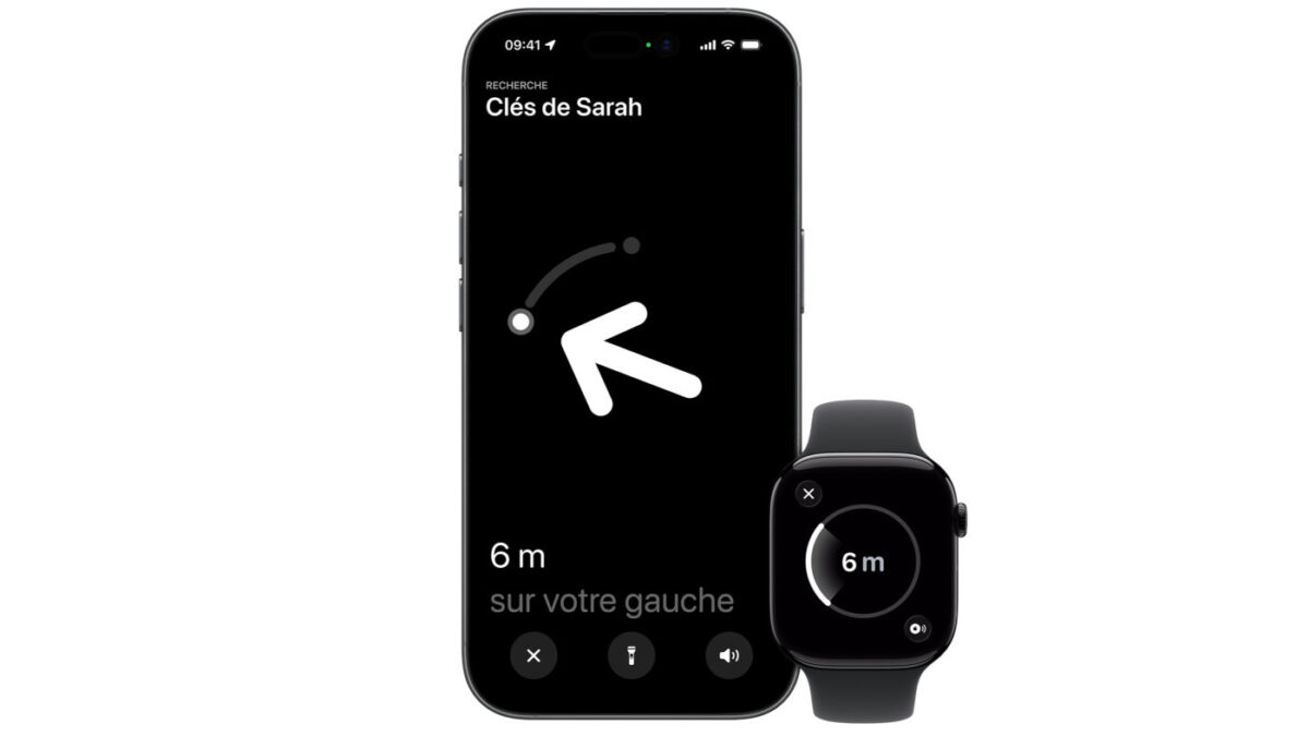 AirTag 2 Localisation Precise iPhone Apple Watch