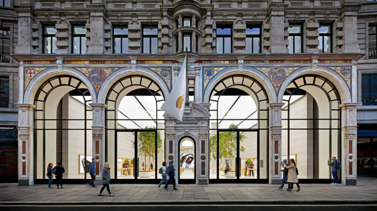 Apple Store Regent Street Londres Exterieur