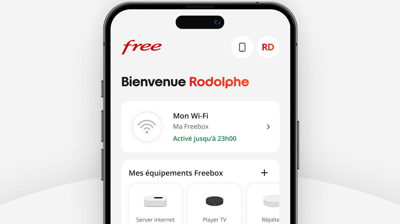 Free fusionne ses applications sur iPhone avec l’espace client et Freebox Connect