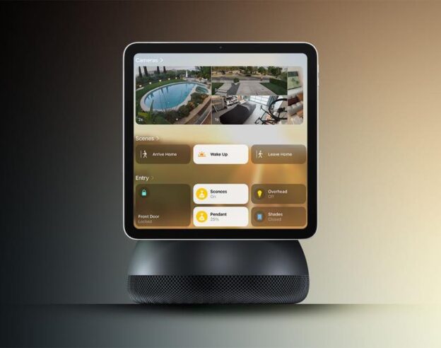 Image Apple préparerait un Home Hub intelligent avec base robotisée orientable pour 2026