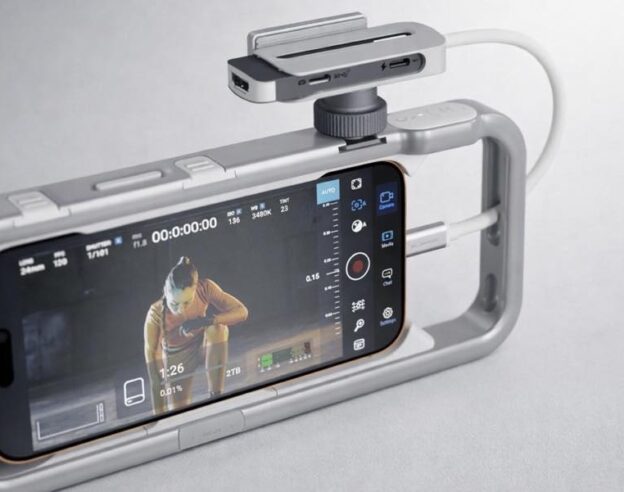 Image [CES 2026] ShiftCam ProRig : l&rsquo;accessoire qui transforme l’iPhone en une véritable caméra de production