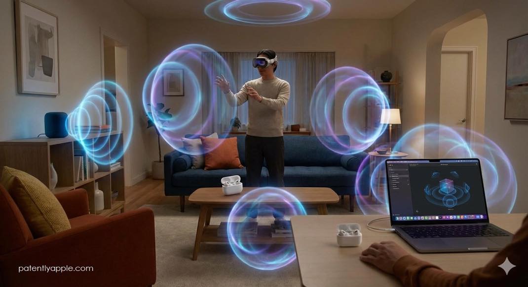 Spatial audio brevet