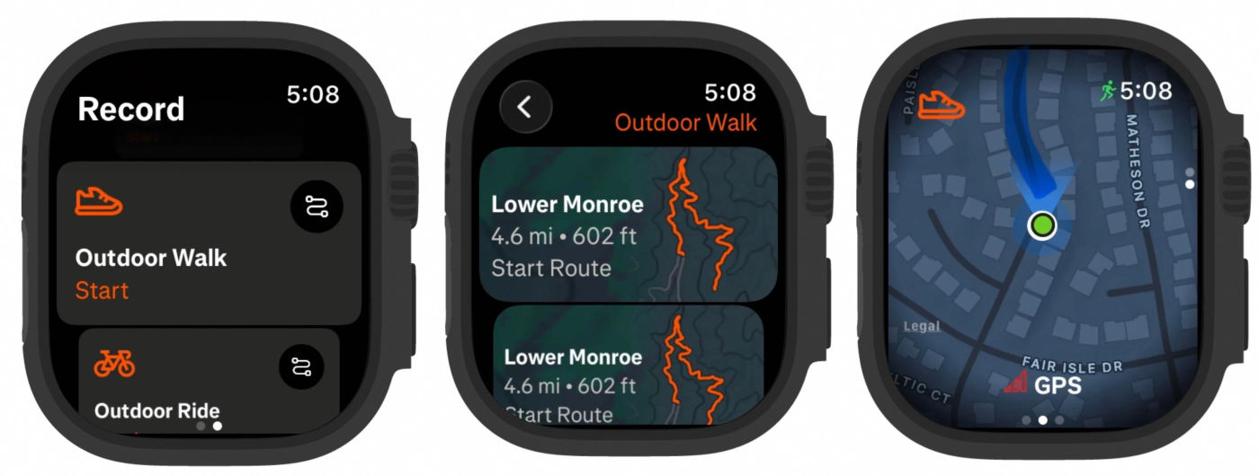Strava intgre enfin le guidage GPS sur Apple Watch - iPhoneAddict.fr