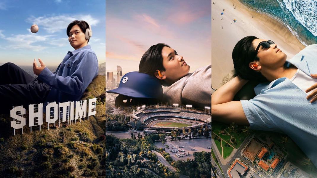 Beats mise sur le baseball et Shohei Ohtani pour sa nouvelle campagne