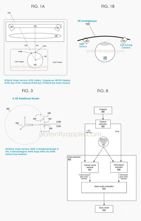 Brevet lunettes XR Apple 1