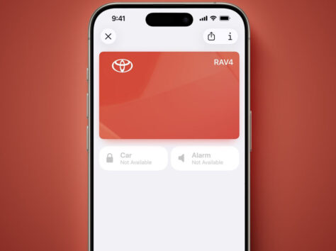 Image article Toyota ajoute le support des clés de voiture (Car Key) sur iPhone et Apple Watch
