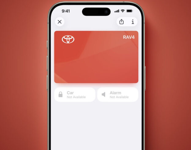 Image Toyota ajoute le support des clés de voiture (Car Key) sur iPhone et Apple Watch