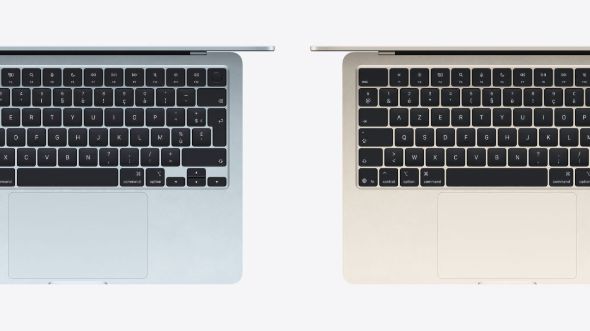 MacBook Air M5 Clavier