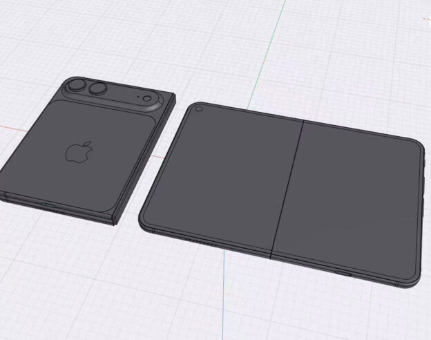 Image iPhone Fold : des rendus CAO dévoilent le smartphone pliable