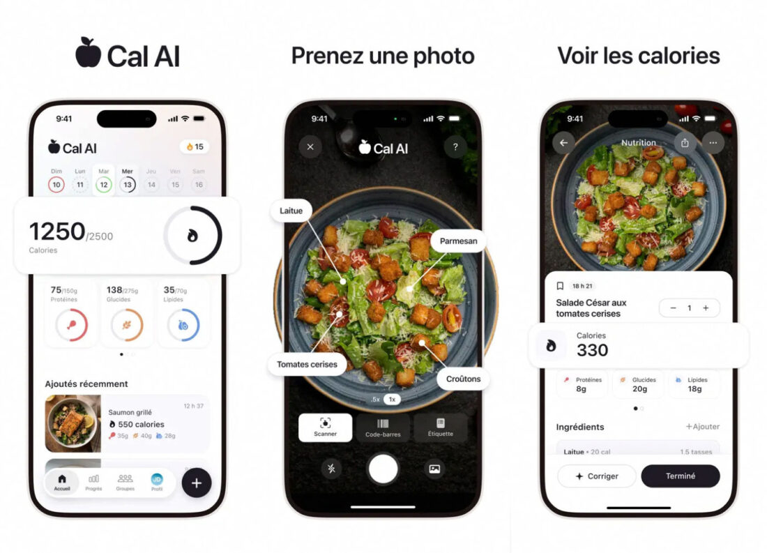 Apple a retiré puis rétabli Cal AI de l'App Store après des manquements ...