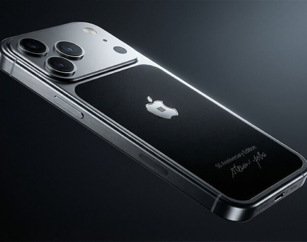 Image Caviar vend un iPhone avec un fragment du col roulé de Steve Jobs