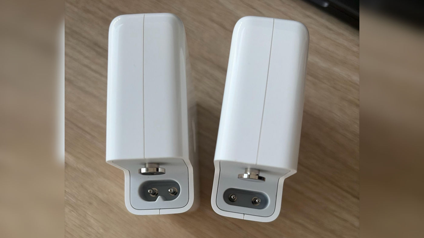 Chargeur Adaptateur Secteur 140 W Nouveau vs Ancien