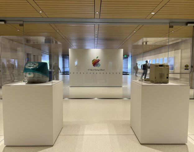 Image 50 ans d&rsquo;Apple : une expo des produits iconiques à l&rsquo;Apple Park