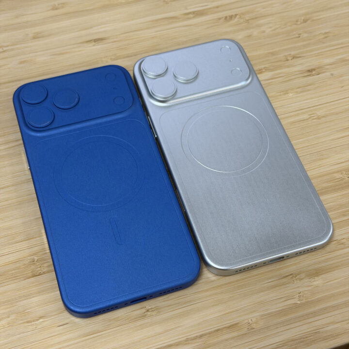 Maquette iPhone 17 Pro vs iPhone 18 Pro
