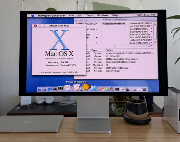 Image Il réussit à faire tourner Mac OS X sur la Nintendo Wii