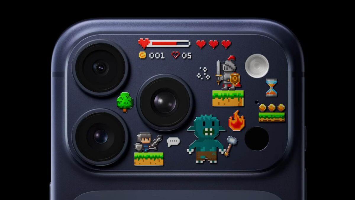 Pub iPhone 17 Pro Autocollants