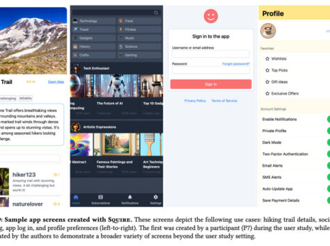 Image article SQUIRE : Apple repense la génération d&rsquo;interfaces par IA