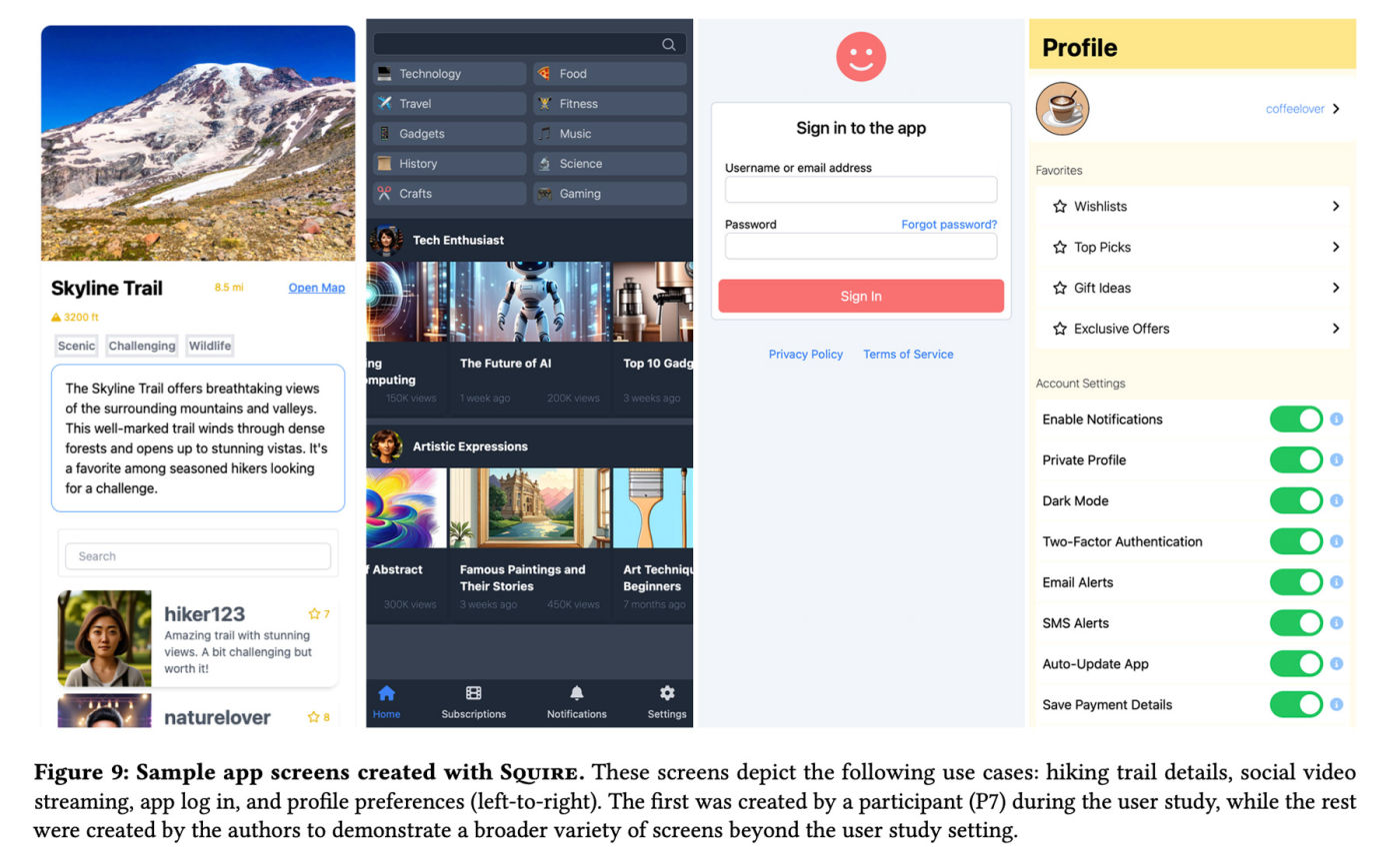 SQUIRE Interface