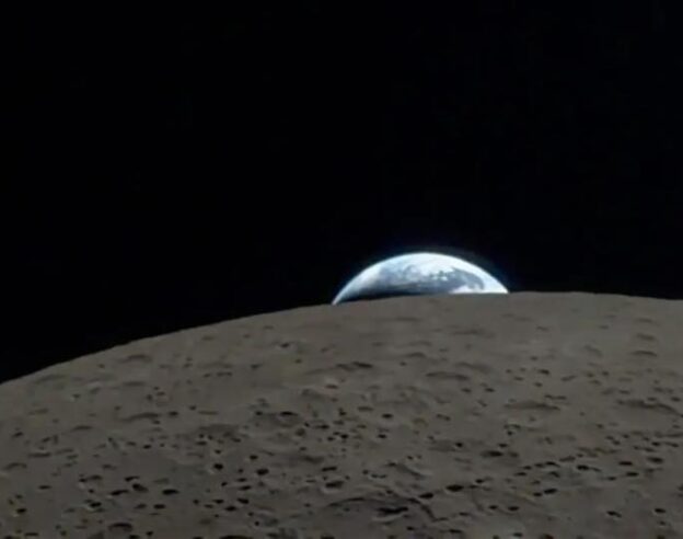 Image Artemis II : une vidéo filmée à l’iPhone 17 Pro Max montre un incroyable « coucher de Terre » derrière la Lune