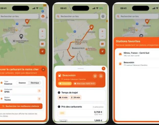 Image NuttyGo : une app gratuite (et sans pub) pour trouver les stations-service les moins chères autour de vous