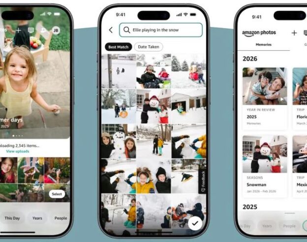 Image Amazon modernise ses apps iPhone : Photos se réinvente et l’application principale mise sur l’IA